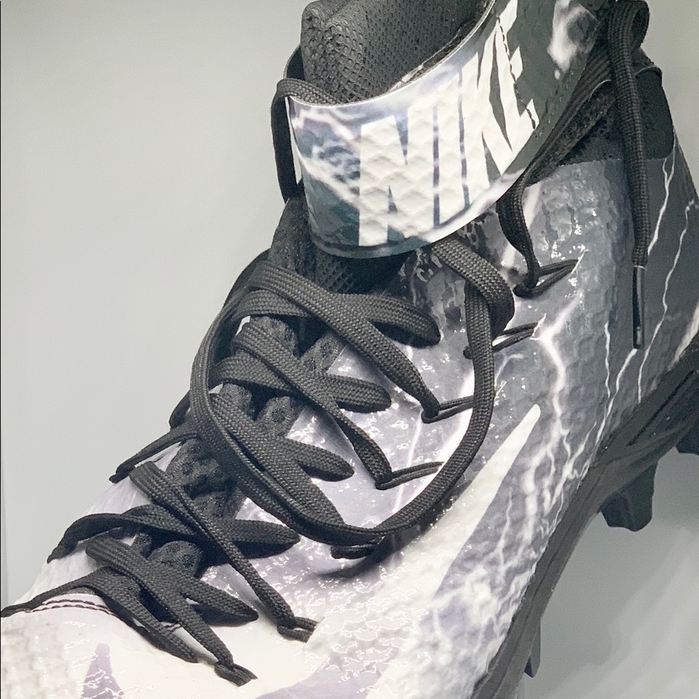 NIKE LUNARBEAST ELITE TD PURPLE LIGHTNING CLEATS